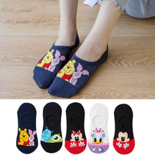 Load image into Gallery viewer, 5 Pairs Cute women Socks animal Cartoons