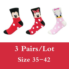 Load image into Gallery viewer, 5 Pairs Cute women Socks animal Cartoons
