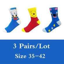 Load image into Gallery viewer, 5 Pairs Cute women Socks animal Cartoons