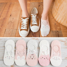 Load image into Gallery viewer, 5 Pairs Cute women Socks animal Cartoons