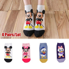 Load image into Gallery viewer, 5 Pairs Cute women Socks animal Cartoons